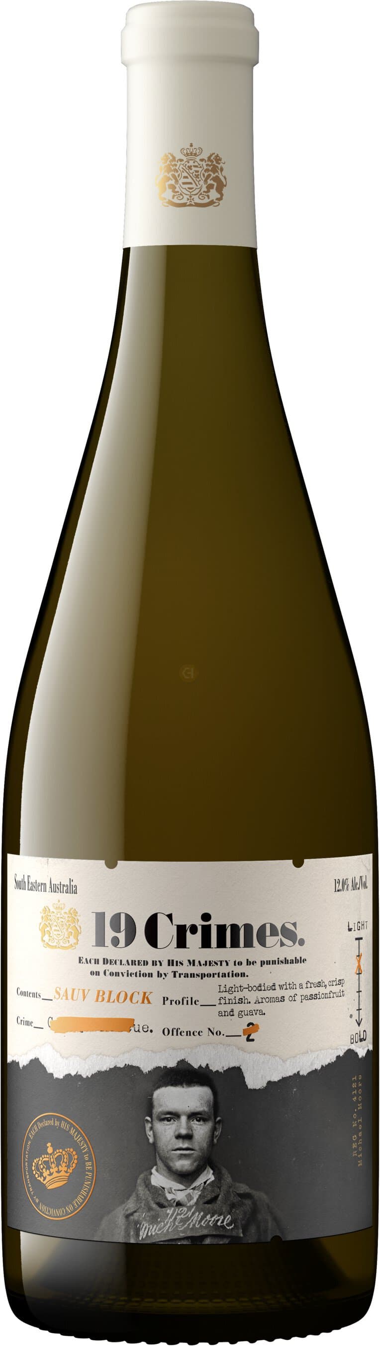 19 Crimes Sauvignon Blanc 750ML