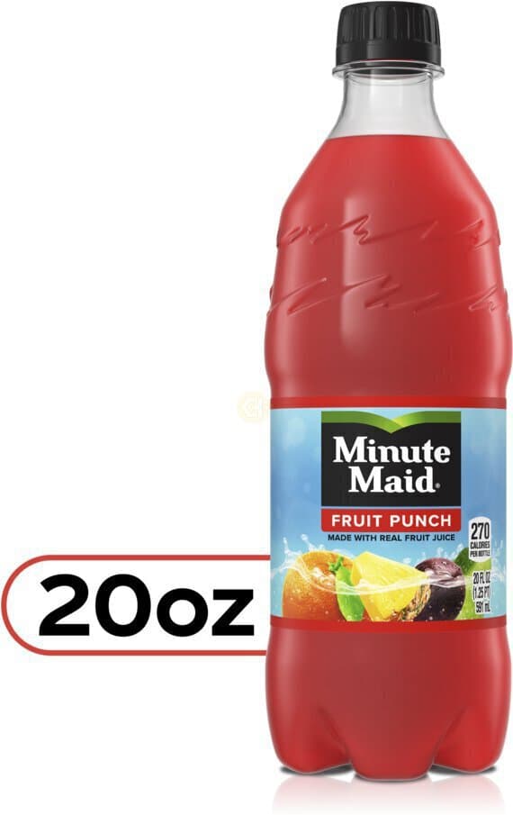 Minute Maid Fruit Punch 20 Oz