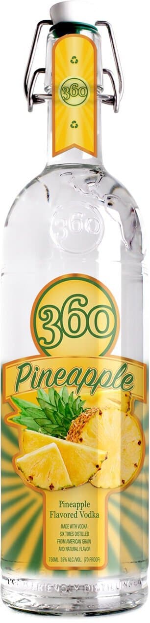 360 Pineapple Vodka 1L
