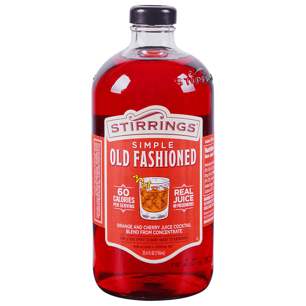 Stirrings Cocktail Mix Old Fashioned 750ML