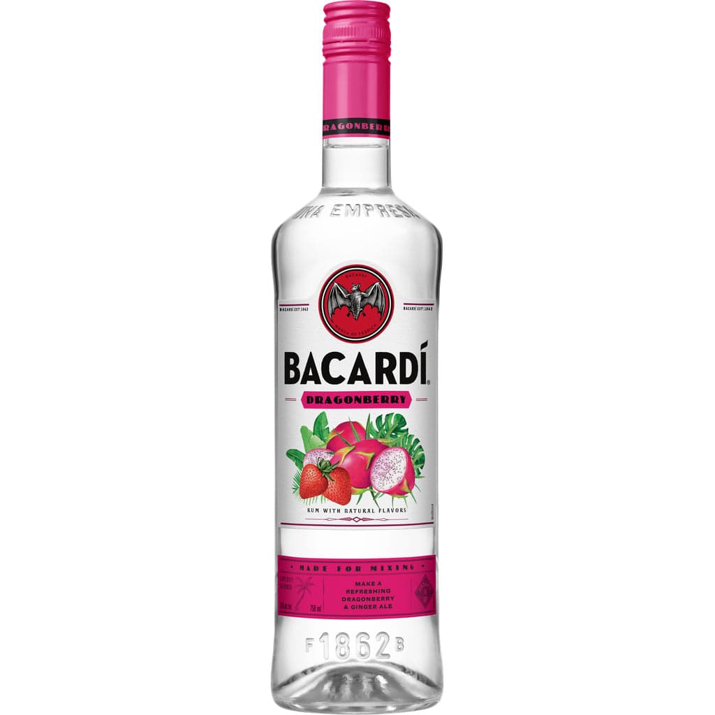 Bacardi Dragonberry Rum 750ML