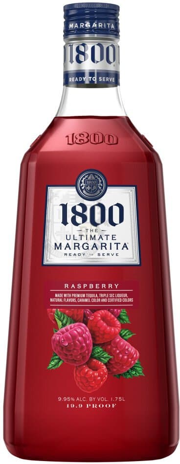 1800 Ultimate Raspberry Margarita Mix 1.75L