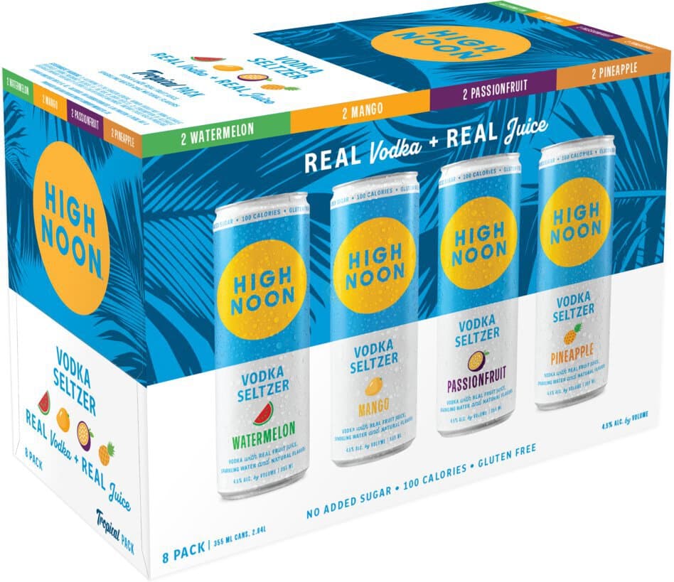 High Noon Tropical 8 Pack