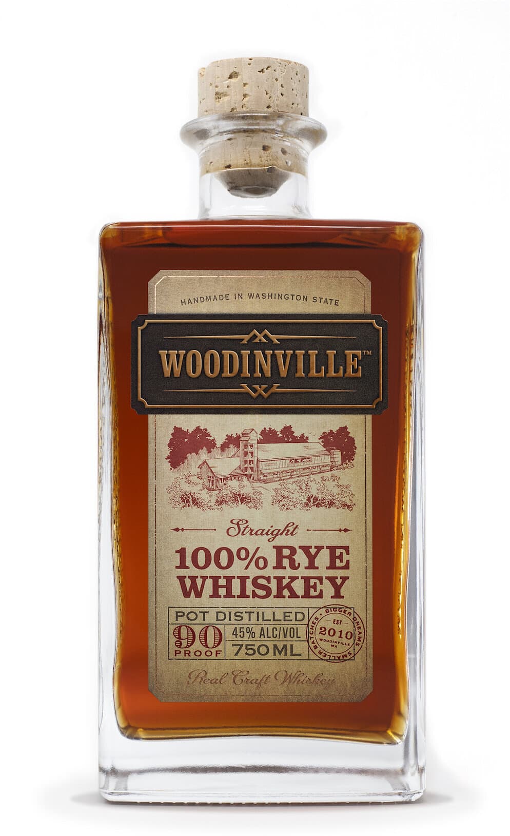 Woodinville 100% Rye Whiskey 750ML