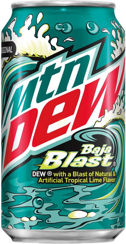 Mountain Dew Baja Blast 12OZ